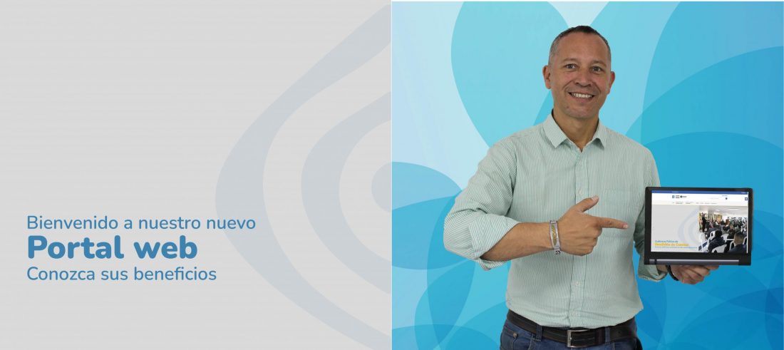 Bienvenido a nuestro nuevo portal web