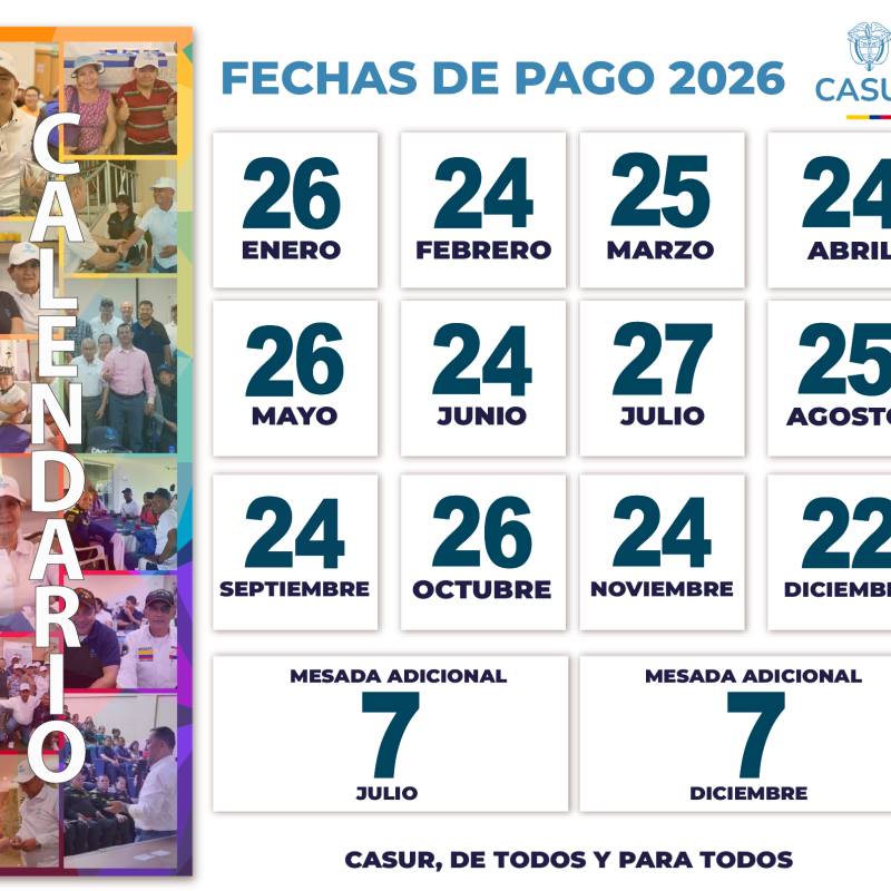 20260701 Calendario de pagos 2026